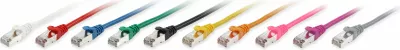 Kabëll rrjeti Cat6a Equip 5m, S/FTP, RJ-45, gri