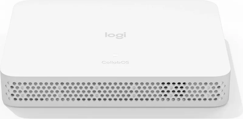 Sistem menaxhimi për video konferenca Logitech RoomMate, i bardhë