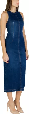 Fustan i gjatë Colcci 044.11.00193 për femra, blu e errët denim [Madhësia: S]