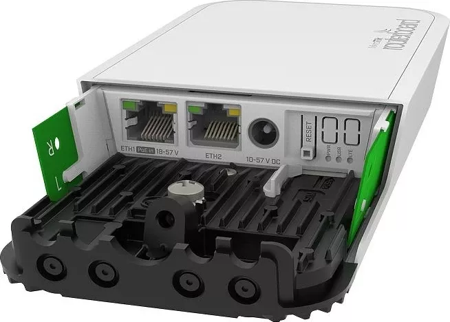 Router MikroTik wAP R ac 867 Mbit/s, i bardhë