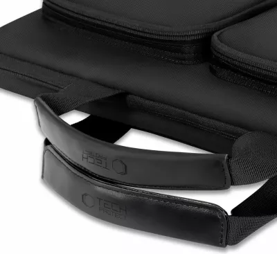 Çantë për laptop Tech-Protect Defender, 17", e zezë