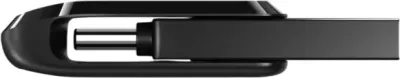 USB flash drive SanDisk Ultra Dual Drive Go SDDDC3-256G-G46 256GB USB-C/USB-A USB 3.2 Gen 1, e zezë, 1 copë
