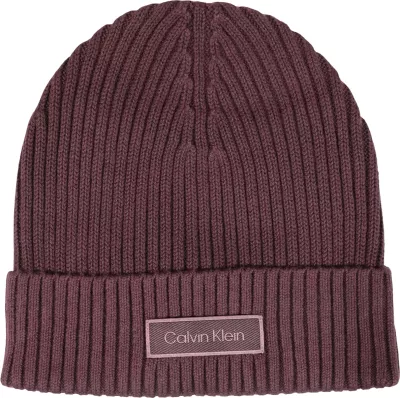 Kapelë beanie për femra Calvin Klein LV04F8106G, kafe