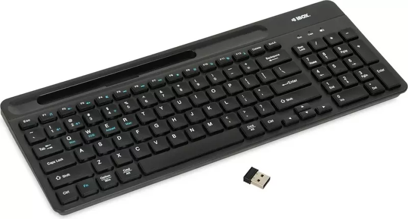 Tastierë IBOX Kallisto BT/2.4GHZ Wireless, e zezë