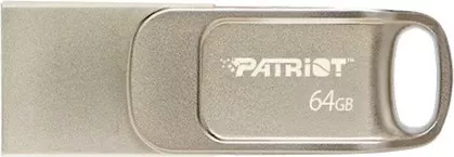 USB flash Patriot Memory Tab T560, 64GB, Dual USB, 120MB/s, Argjendtë