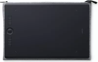 Tablet grafike Wacom Intuos Pro, Wireless, 5080 lpi, 311 x 216 mm, USB/Bluetooth, Ngjyrë e zezë