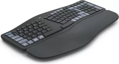 Tastierë ergonomike Hama WK-900, wireless, anglisht, e zezë