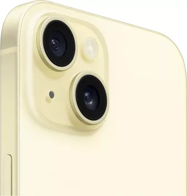 Apple iPhone 15, 6.1", 128GB, yellow