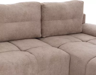 Kënd divani shtrat, kënd i djathtë, material bezhë, COMFYRA FH3336.03R, 270x181x75cm