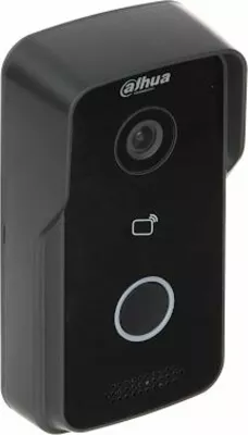 Panel interfoni Dahua VTO2111D-P-S3 2MP PoE me lexues MIFARE RFID, IP65, grafit