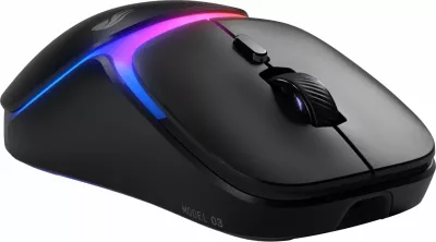 Maus Glorious Model O3 Wireless GLO-O3-WL-BLK 30000 DPI 8K RGB e zezë