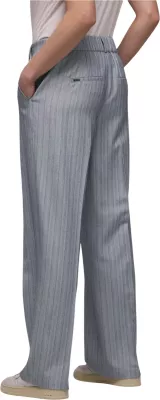 Pantallona për femra Street One Straight Leg Herringbone 380687, të kaltër të çelëta [Madhësia: W36 L32]