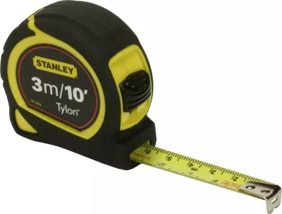 Metër shirit Stanley 1-30-686 3 m metric/inch set 12 copë, verdhë/zi