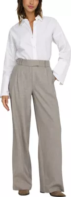 Pantallona për femra Only Onllinda Hw Str Mel 15336761, taupe [Madhësia: M]