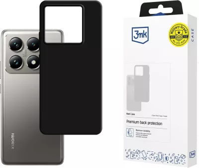 Mbështjellës 3mk Matt Case për Xiaomi 14T Pro, i zi