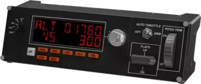 Panel fluturimi Logitech G Saitek Pro Flight Multi Panel USB 945-000009, i zi