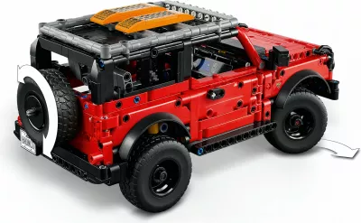 Set ndërtimi LEGO Technic Ford Bronco 42213, 943 pjesë, multikolor