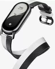 Rrip Xiaomi Smart Band 8 Double Wrap Strap, zi dhe bardhë thumbnail 4