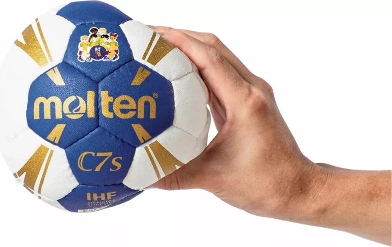 Top për hendboll për fëmijë Molten, bardhë dhe blu