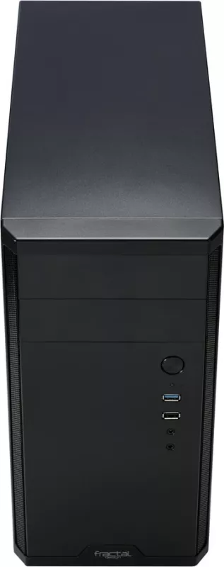 Kasë Fractal Design Core 1100, Mini Tower, micro ATX/Mini-ITX, e zezë