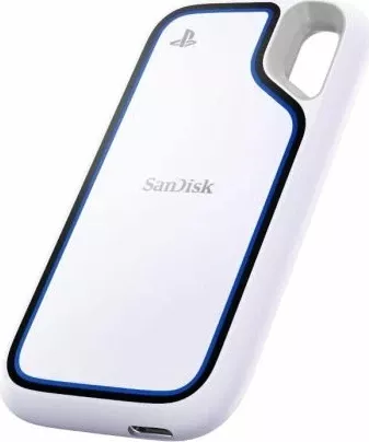SSD i jashtëm portativ SanDisk Extreme SDSSDE62P-2T00-G25 2TB USB-C USB 3.2 Gen 2 deri 1000MB/s IP65 rugged, bardhë/blu