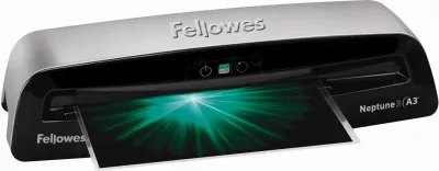 Laminator Fellowes Neptune 3, 32 cm, 600 mm/min, 0.175 mm, e zezë