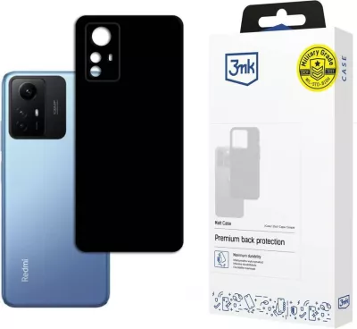 Mbështjellës 3mk Matt Case për Xiaomi Redmi Note 12s, TPU, i zi