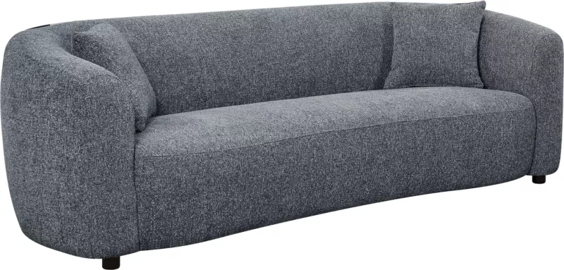 Divan treshe NORD, material gri, FH3321.01, 230x96x75cm