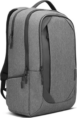 Çantë shpine Lenovo Business Casual 17.3 inç, poliestër, rezistente ndaj ujit, gri