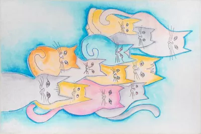 Qilim me mace shumëngjyrëshe, 210x310cm, Conceptum Hypnose, Ada Gönül Chenille AL 301