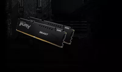 RAM Memorje Kingston FURY 32GB 5200MT/s DDR5 CL40 DIMM Beast Black