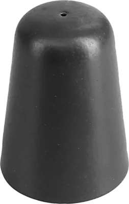 Shaker për piper Porland Seasons Coal, porcelan, rezistent 180°C, i zi (grafit), set 6 copë