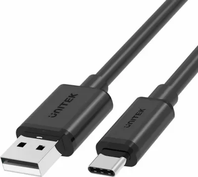 Kabllo USB Unitek C14067BK USB-A në USB-C 1.5 m USB 2.0, e zezë