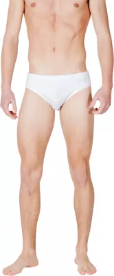 Rroba banje slip për meshkuj EA7 7M000501 AF14514, të bardha/argjendta [Madhësia: XXL]