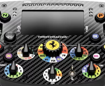 Timon garash, Thrustmaster Ferrari SF-25 Formula Wheel Add-On, ekran LCD 109 mm, kompatibil PS4/PS5/PC
