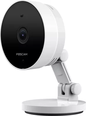 Kamerë sigurie Foscam C5M, wireless, 3072x1728, kënd 111.4°, e bardhë