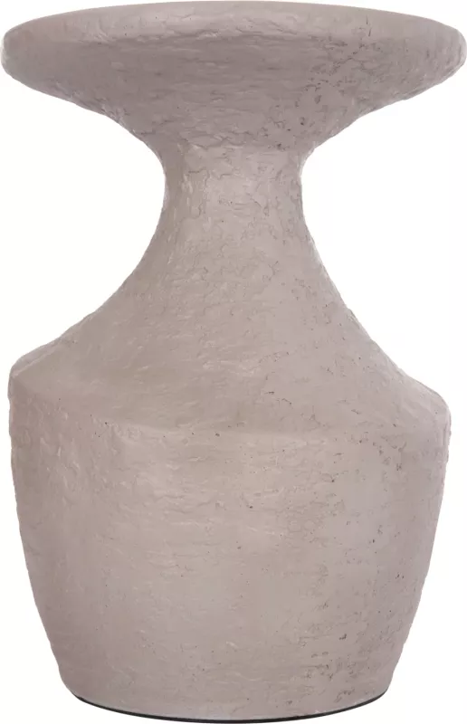 Tavolinë anësore REBON, fibër çimento, ngjyrë gri, FH18156.03L, 40x56.5cm