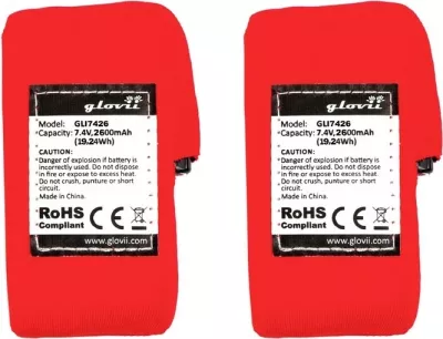 komplet rrobash të ngrohshme Glovii GXBXL, XL, 2x2600mAh (pantallona + bluzë me mëngë të gjata), e zezë