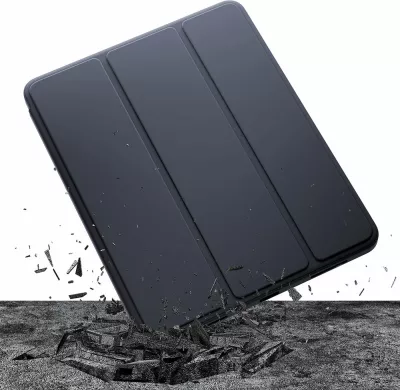 Mbështjellës tabletë 3mk Protection Soft Tablet Case për Xiaomi Pad 6, Silikon, i zi