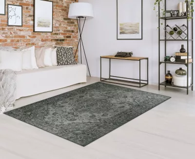 Qilim (150 x 230) Conceptum Hypnose, Blues Chenille - i gjelbër AL 139