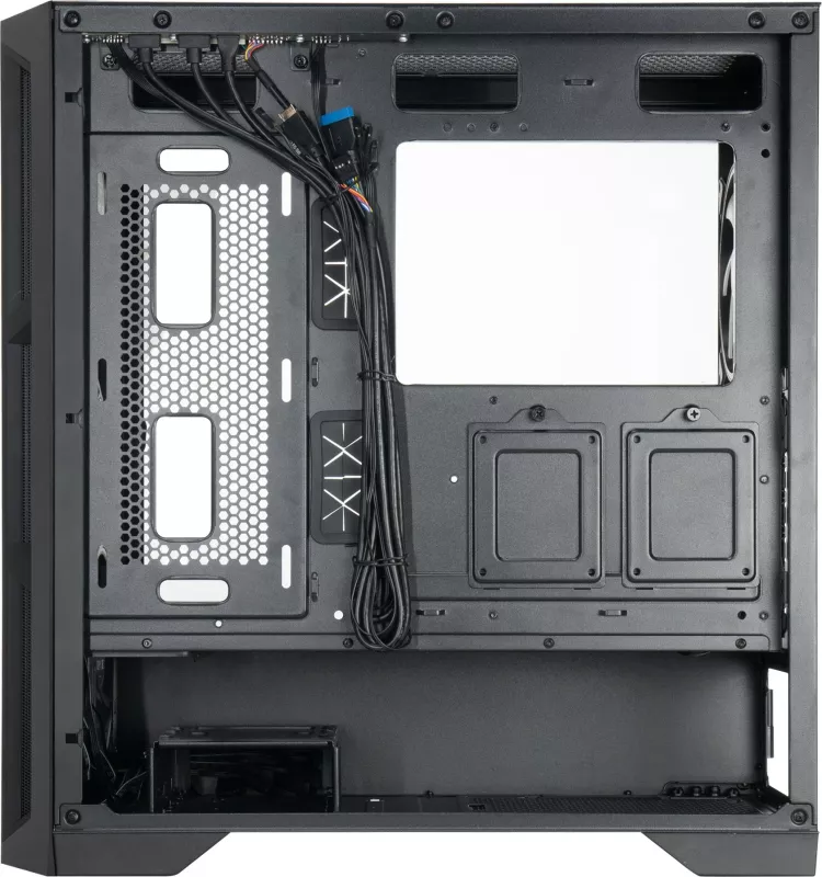 Kasë Chieftec APEX Lumo, Midi Tower, RGB, E-ATX, e zezë