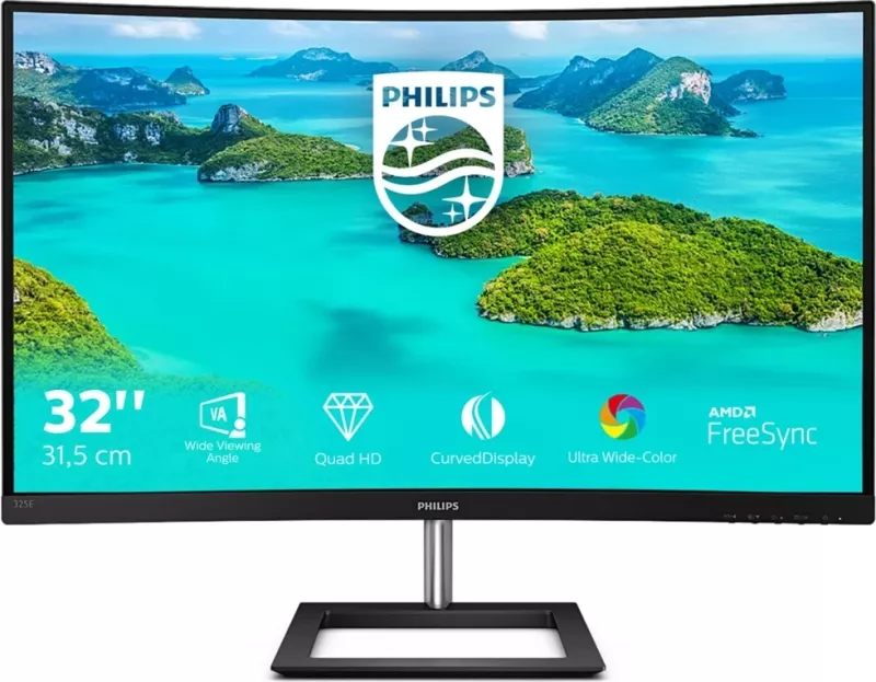 Monitor Philips E Line 325E1C/00, 31.5", i zi