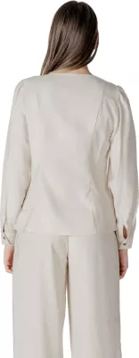 Bluzë për femra Vila Clothes Vimulli 14103853, krem [Madhësia: 38]