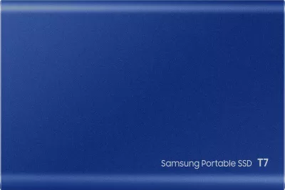 SSD portabël Samsung T7, 1 TB, USB Type-C, 3.2 Gen 2, Blu