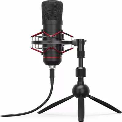 Mikrofon Endorfy Solum T (EY1B002) USB, kardioid, me tripod, i zi