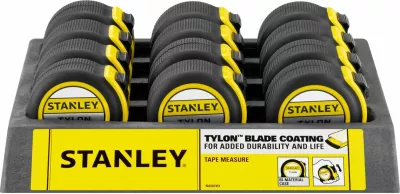 Metër shirit Stanley Tylon 1-30-657 8 m x 25 mm, e verdhë