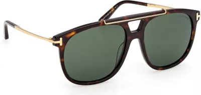 Syze dielli për meshkuj Tom Ford FT1306 52N, të zeza [Madhësia: 58]