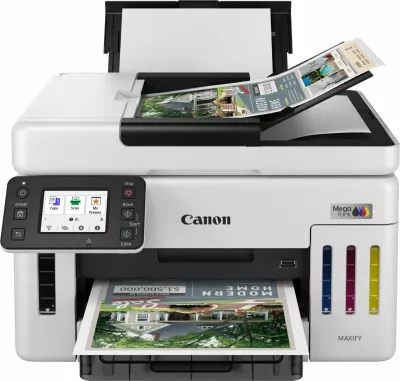 Printer Canon MAXIFY GX6140, inkjet, multifunksional, i bardhë