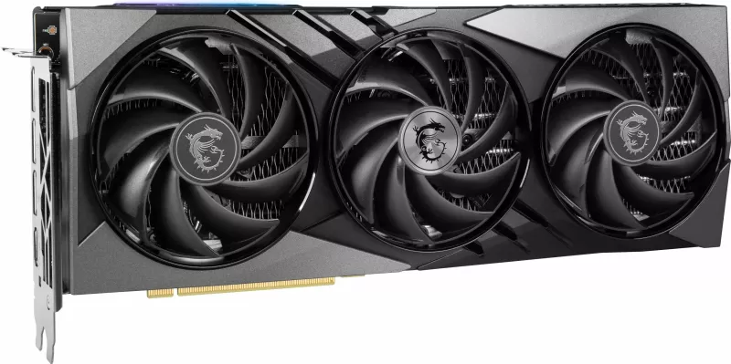 Kartelë grafike MSI GAMING GeForce RTX 4070 Ti SUPER 16G X SLIM, 16 GB, GDDR6X, PCI Express 4.0, e zezë/gri