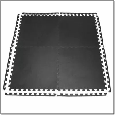 Tapi i Puzzles për Pajisjet e Forcës Yakimasport, 600x600x12mm, i zi